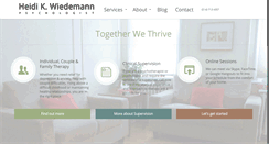 Desktop Screenshot of heidiwiedemann.com